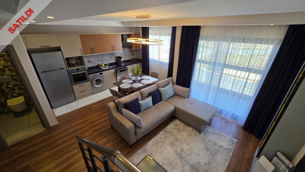 Furnished 2+1 Duplex Apartment for Sale in Alanya Payallar | Pool Residence & High Investment Potential