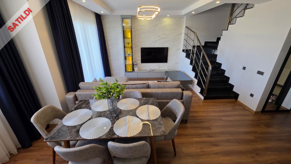 Furnished 2+1 Duplex Apartment for Sale in Alanya Payallar | Pool Residence & High Investment Potential