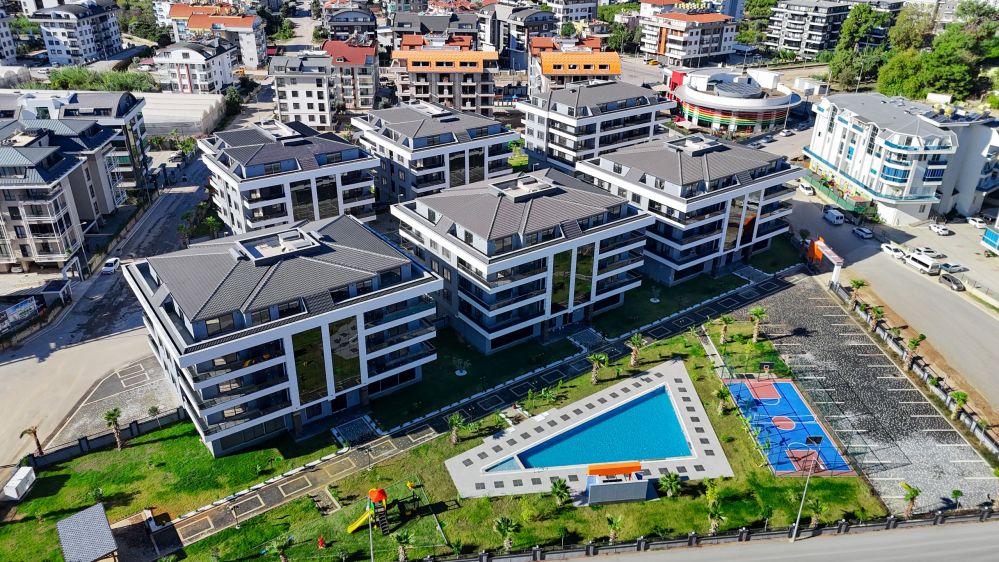 Luxury Apartments for Sale in Alanya Oba |  3+1, 4+1 Options | Elka Homes