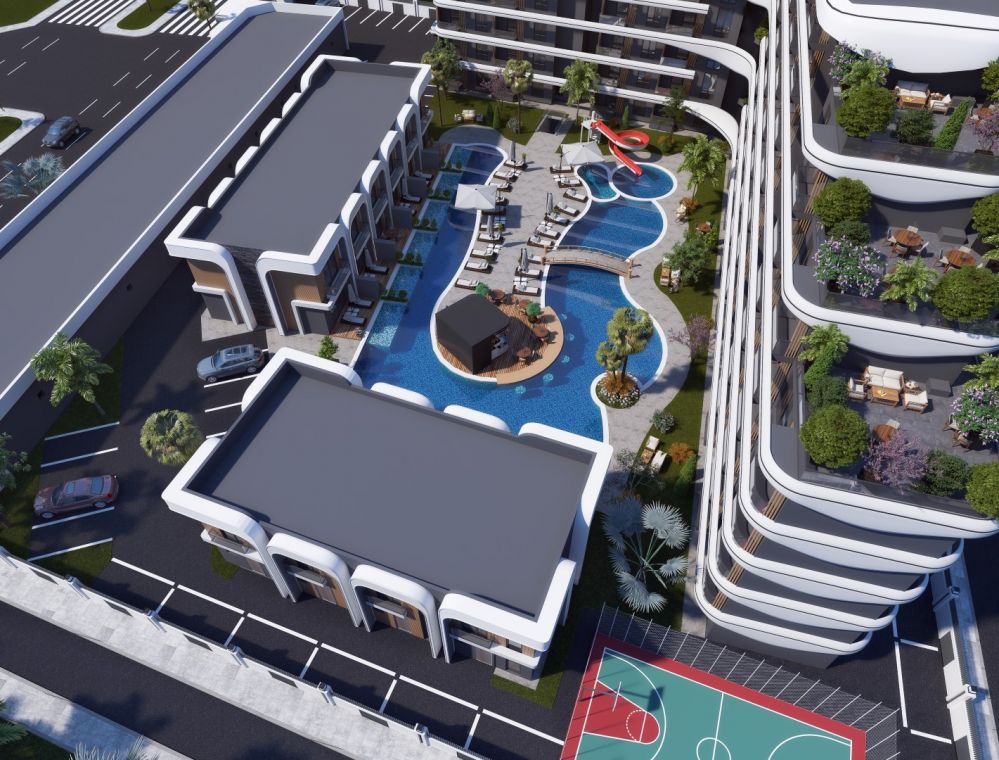 Your Dream Living Space in Altıntaş with Pool-View Apartments, Villas, and Rich Social Amenities