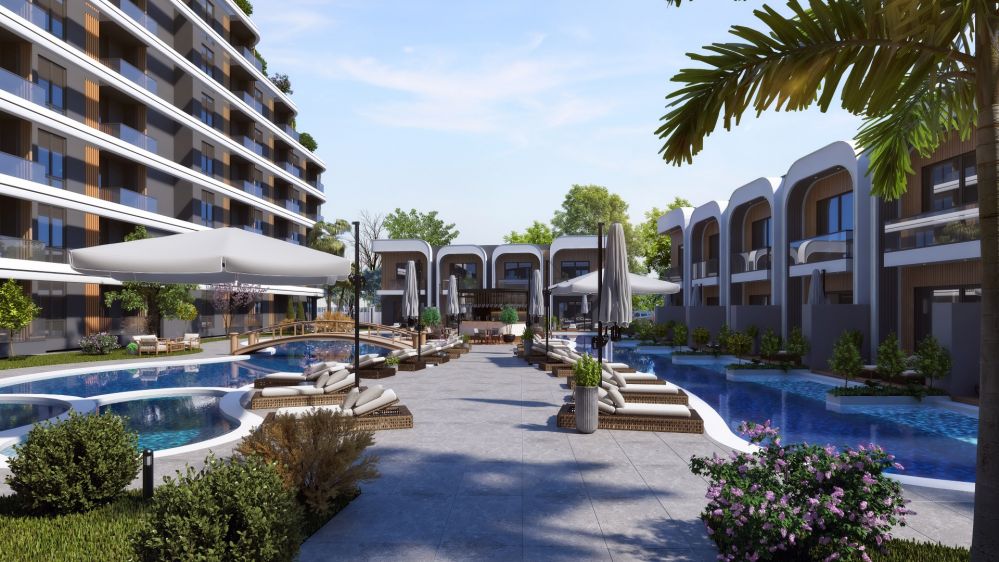 Your Dream Living Space in Altıntaş with Pool-View Apartments, Villas, and Rich Social Amenities