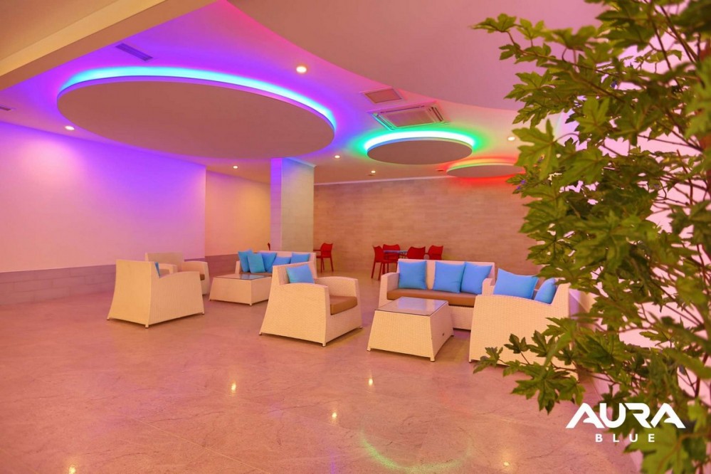 Furnished 3+1 Duplex Apartment For Sale In Alanya Kestel | 300 Meters To The Sea | Aura Blue Residence