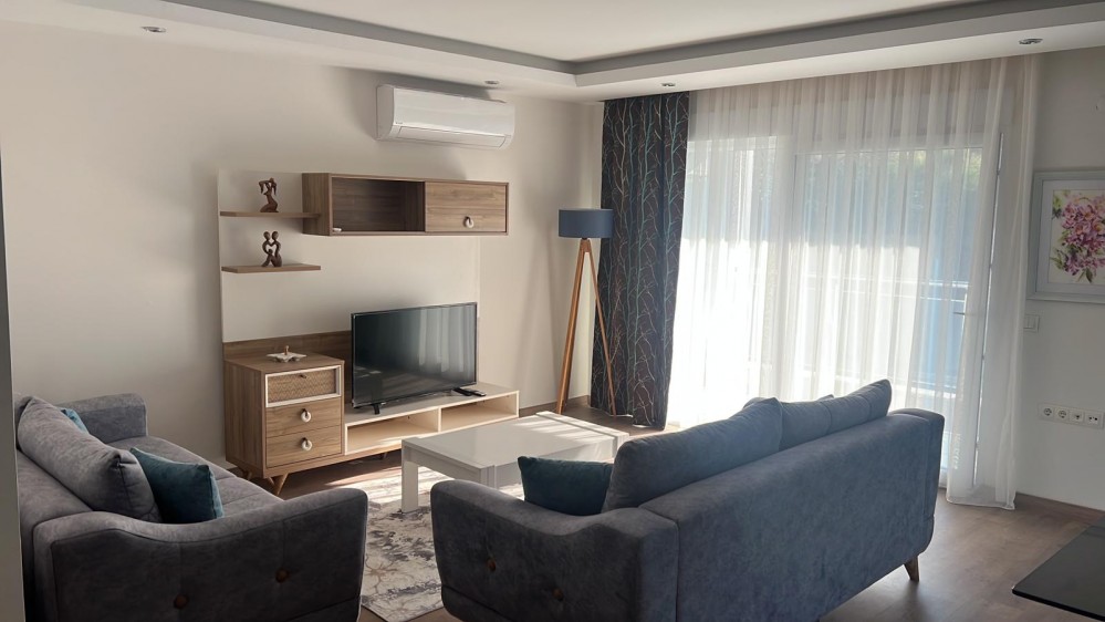 Furnished 3+1 Duplex Apartment For Sale In Alanya Kestel | 300 Meters To The Sea | Aura Blue Residence