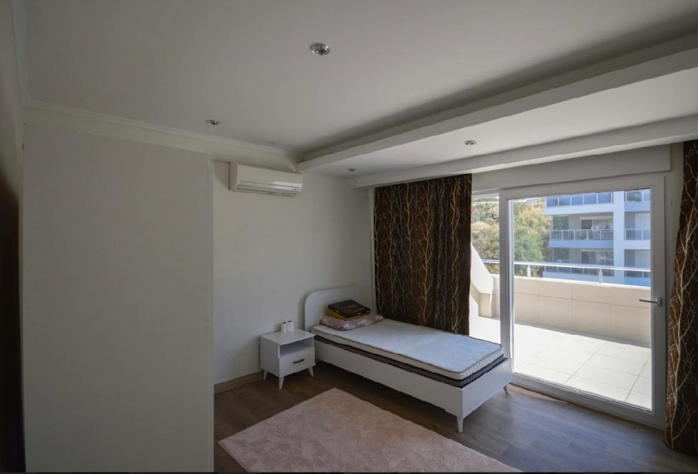 Furnished 3+1 Duplex Apartment For Sale In Alanya Kestel | 300 Meters To The Sea | Aura Blue Residence