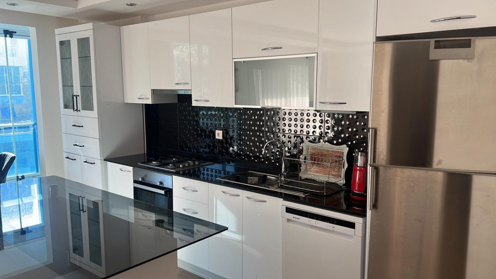 Furnished 3+1 Duplex Apartment For Sale In Alanya Kestel | 300 Meters To The Sea | Aura Blue Residence