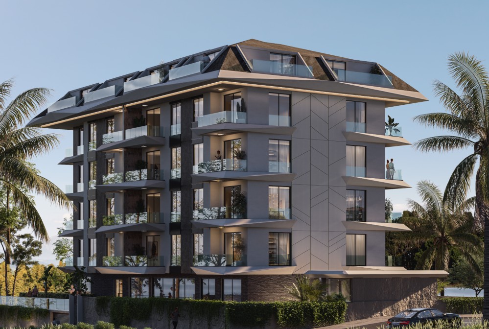 Boutique Apartments for Sale Near the Beach in Kestel, Alanya