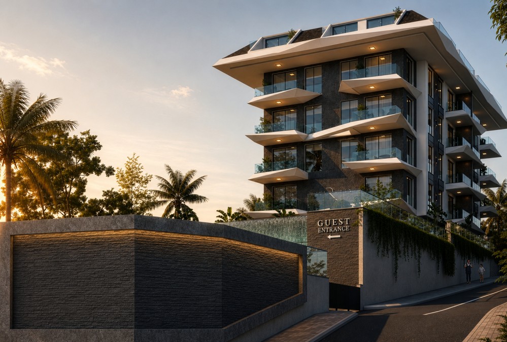 Boutique Apartments for Sale Near the Beach in Kestel, Alanya