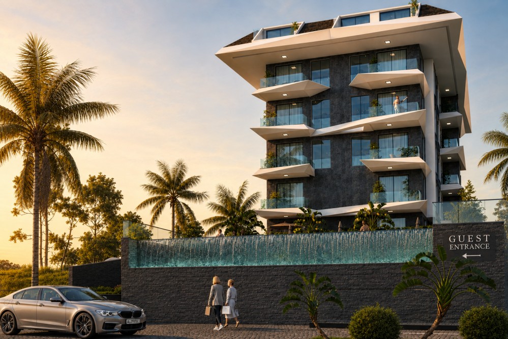 Boutique Apartments for Sale Near the Beach in Kestel, Alanya