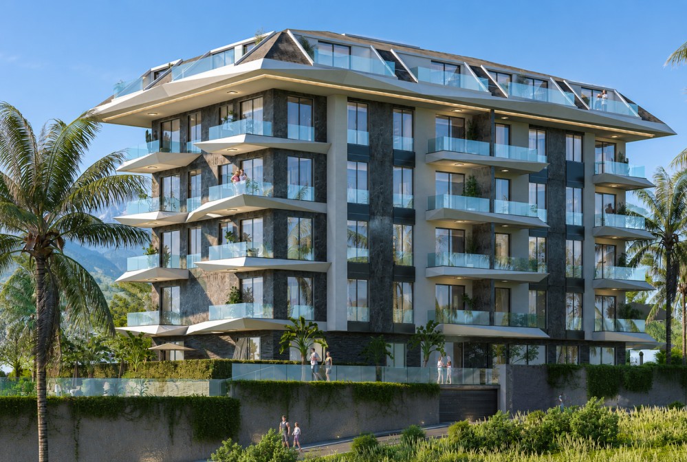 Boutique Apartments for Sale Near the Beach in Kestel, Alanya
