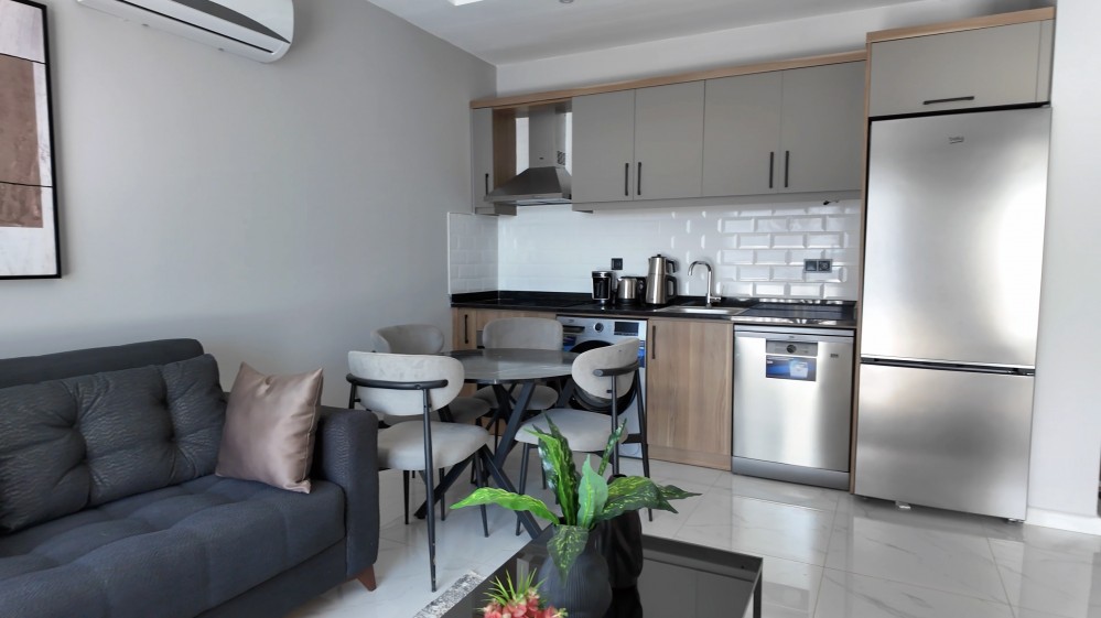 Pay 50%, Get Title & Keys | Furnished 1+1 in Alanya, €67,000