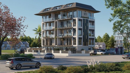 Luxuswohnen und rentable Investition in Alanya vereint – Wohnungen zum Verkauf nahe dem Kleopatra-Strand