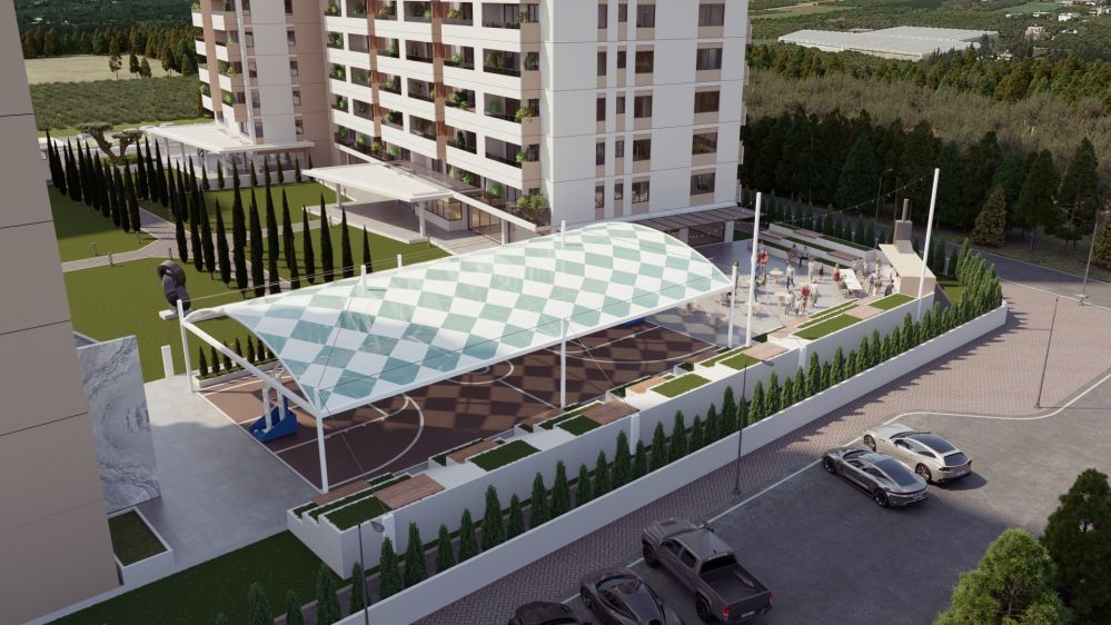 Mersin Tece’de Deniz Yakını 1+1 ve 2+1 Rezidans Projesi – MB AZURE RESIDENCE