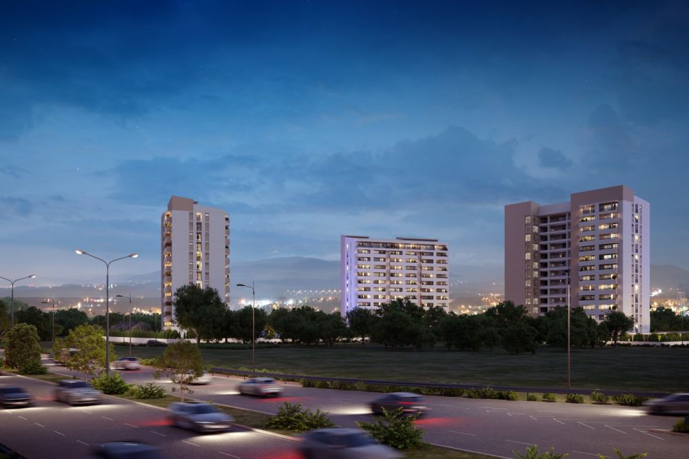 Mersin Tece’de Modern 1+1 Rezidans Yaşamı – Deniz Yakını Konforlu Proje