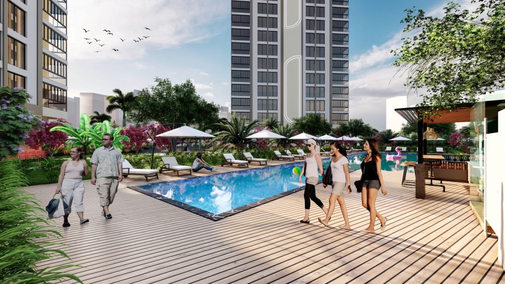 ILKEM DIAMOND — роскошный жилой проект 4+1 в Мерсине, Мезитли