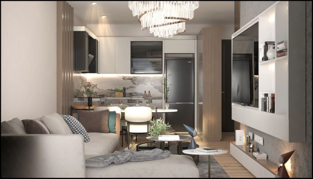 Современные квартиры 1+1 и 2+1 рядом с морем в Тёмук – İlkem Eagle Terrace