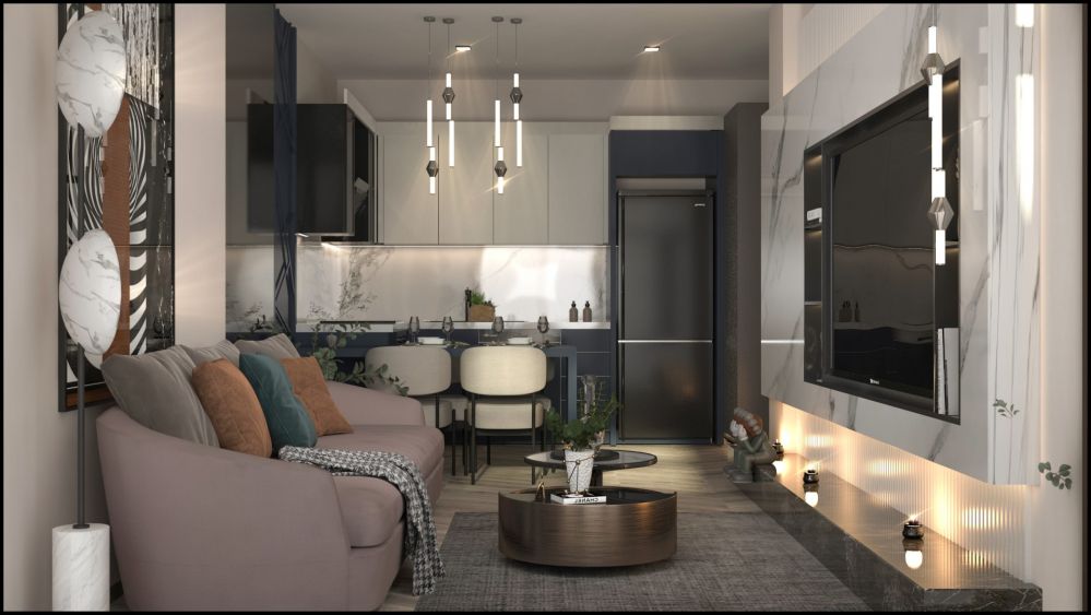 Современные 1+1 квартиры в Арпачбахшиш – идеальны для жизни и инвестиций