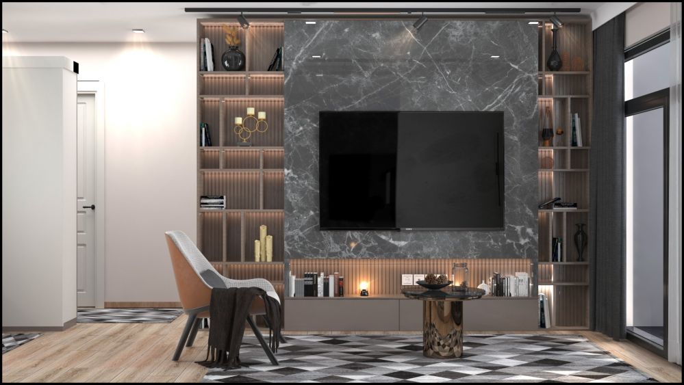 Современные квартиры в Эрдемли Арпачбахшиш – Планировки 1+1 и 2+1