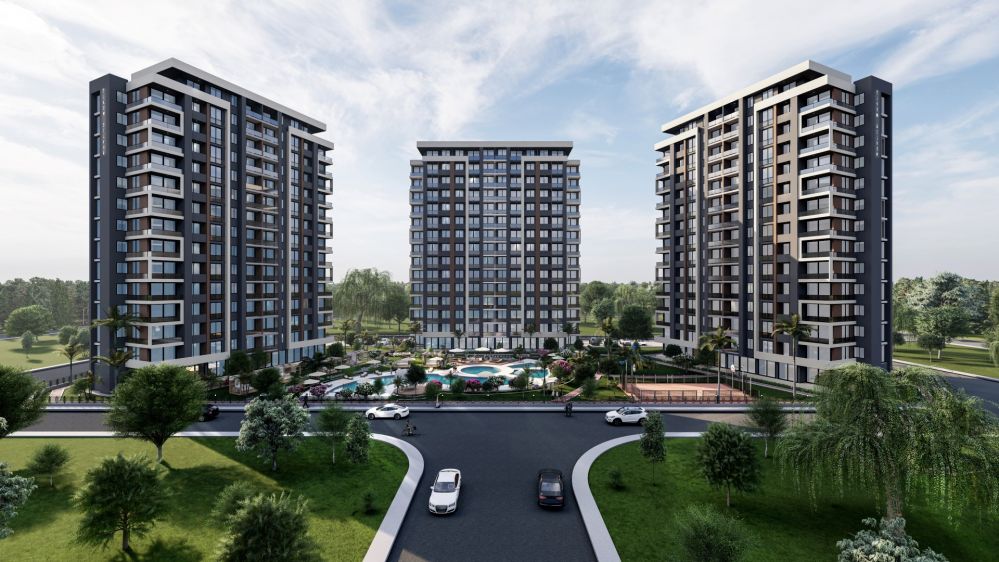 Mersin Erdemli Arpaçbahşiş’te Modern 1+1 ve 2+1 Daireler