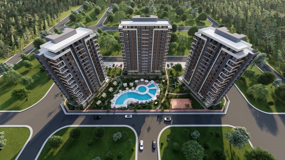 Mersin Erdemli Arpaçbahşiş’te Modern 1+1 ve 2+1 Daireler