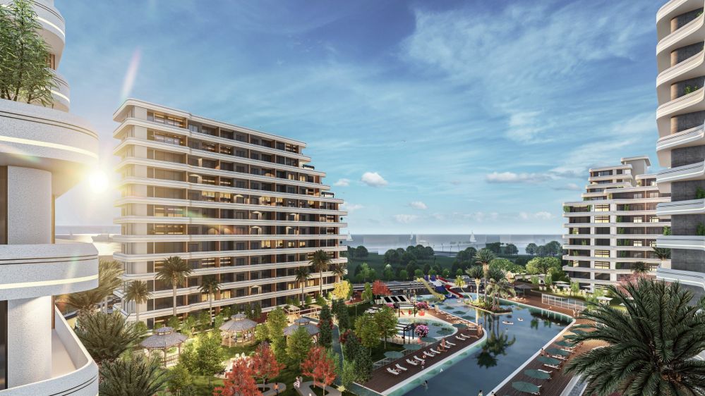 Престижные инвестиционные квартиры в роскошном жилом комплексе в Мерсине