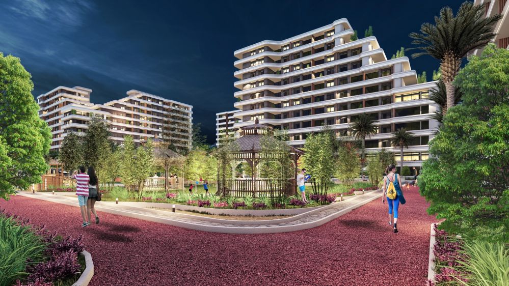 Престижные инвестиционные квартиры в роскошном жилом комплексе в Мерсине