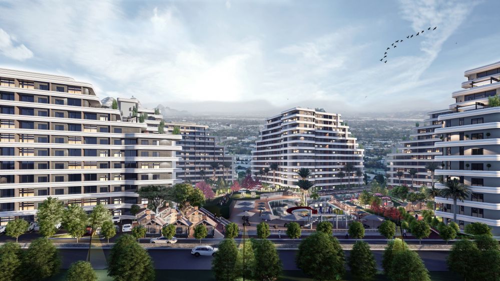 Престижные инвестиционные квартиры в роскошном жилом комплексе в Мерсине