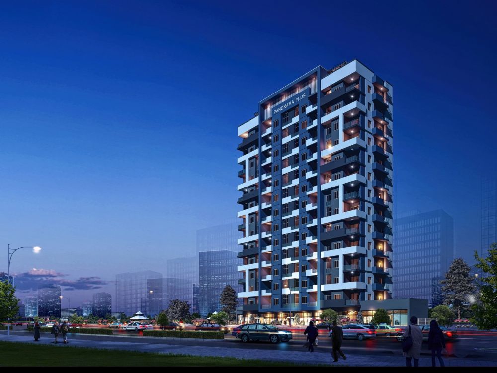 Современный жилой комплекс рядом с морем в Мерсине Тедже