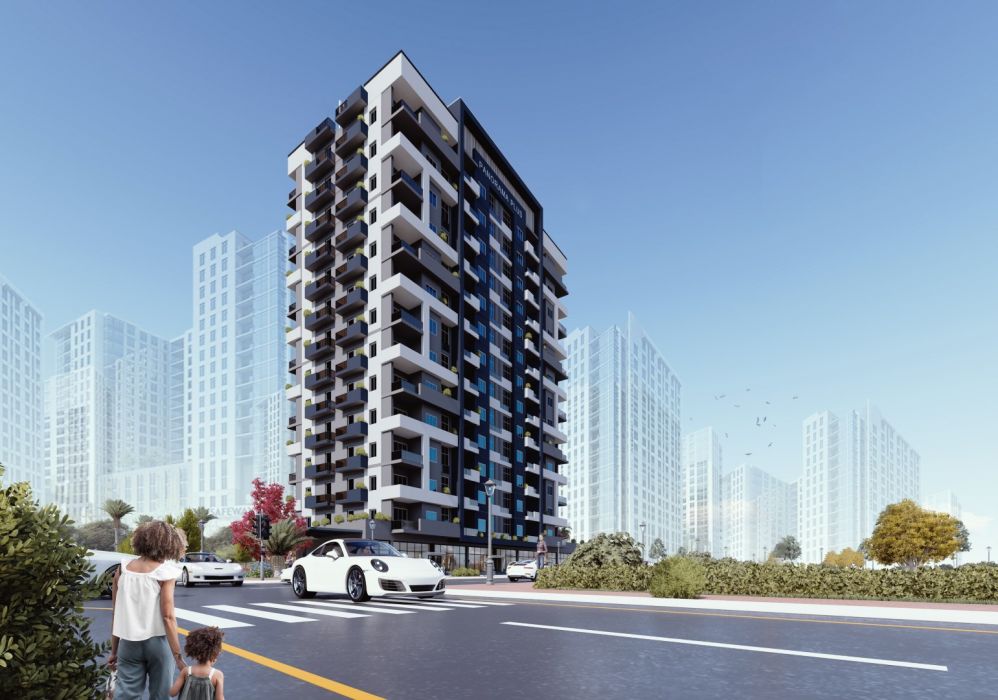 Современный жилой комплекс рядом с морем в Мерсине Тедже