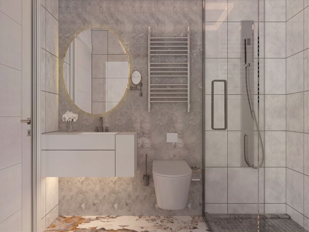 Современный жилой комплекс рядом с морем в Мерсине Тедже