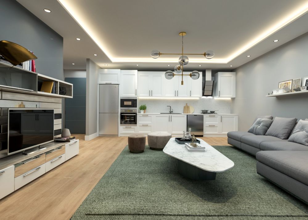 Ilkem Royal Terrace Современные Квартиры у Моря в Мерсин Тедже