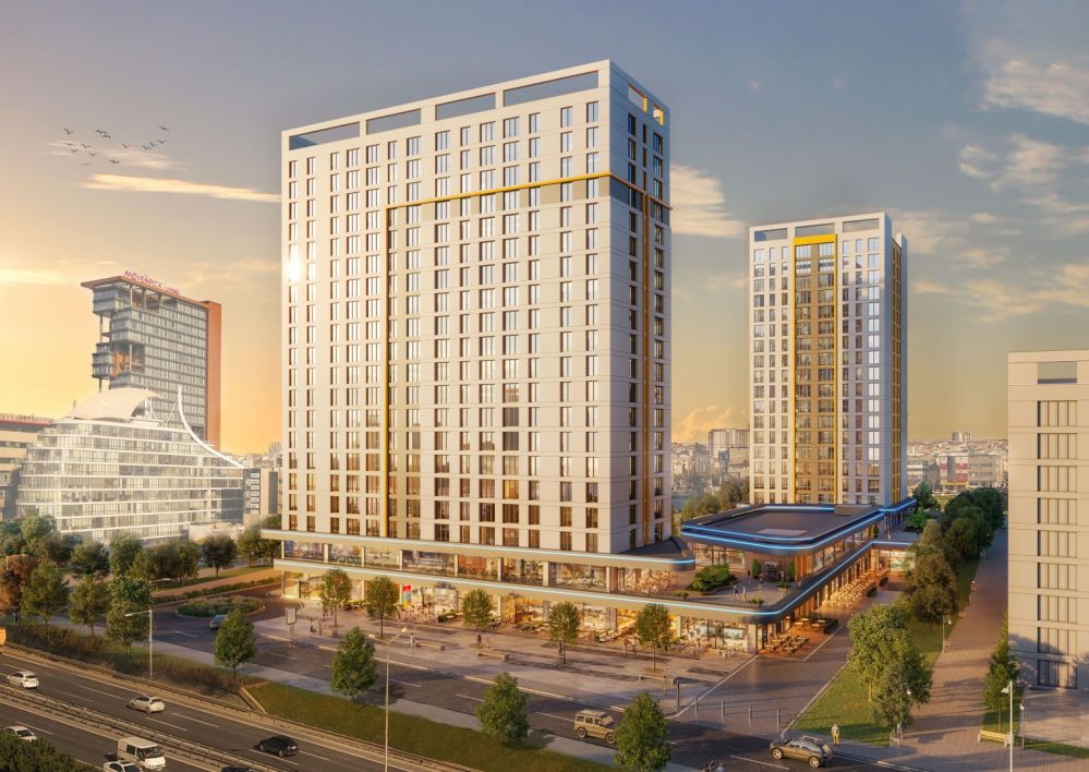 Flat 24 Luxury Residence Project in Basın Ekspres Istanbul