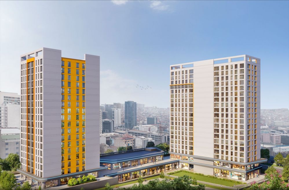 Bağcılar Basın Ekspres’te Sosyal Tesisli FLAT 24 Konut Projesi