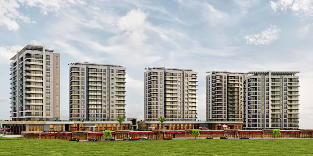 Luxury Coastal Residences Next to West Marina in Beylikduzu