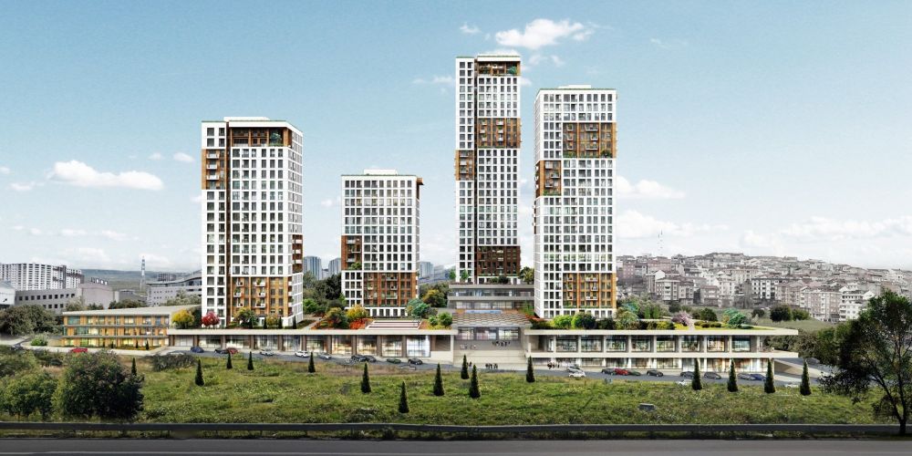 Элитный жилой комплекс в Эсенюрте с 85% зелёных зон и высотой потолков 3.20 м