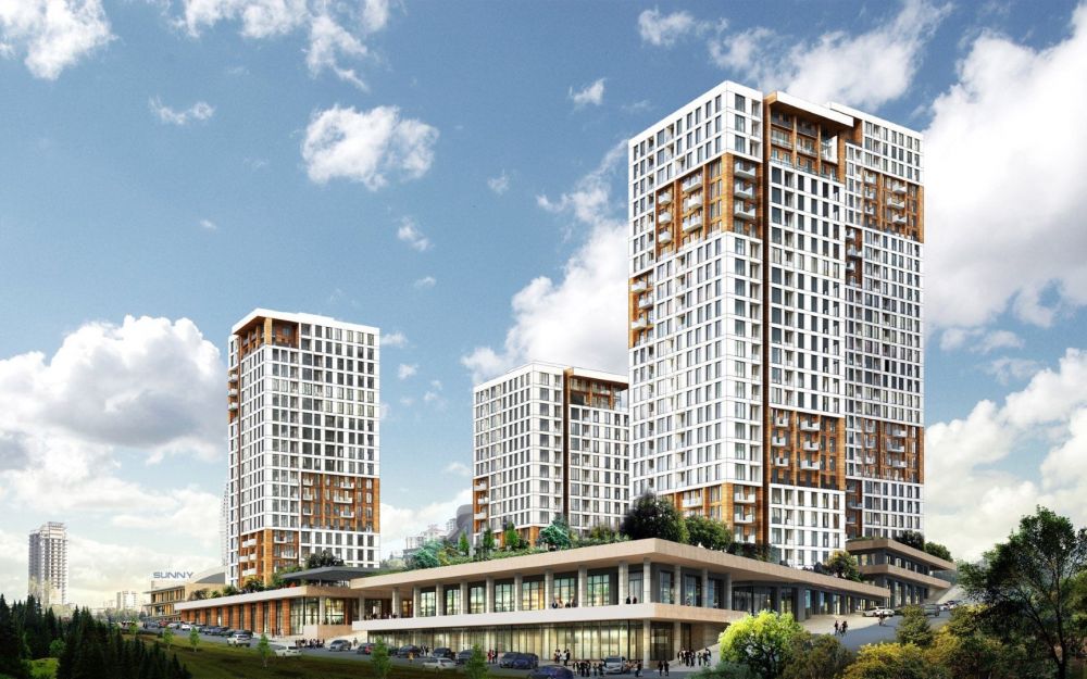 Luxury Residence in Esenyurt with 85% Green Area and 3.20 m Ceilings