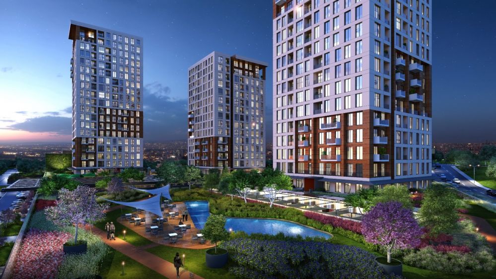 Luxury Residence in Esenyurt with 85% Green Area and 3.20 m Ceilings