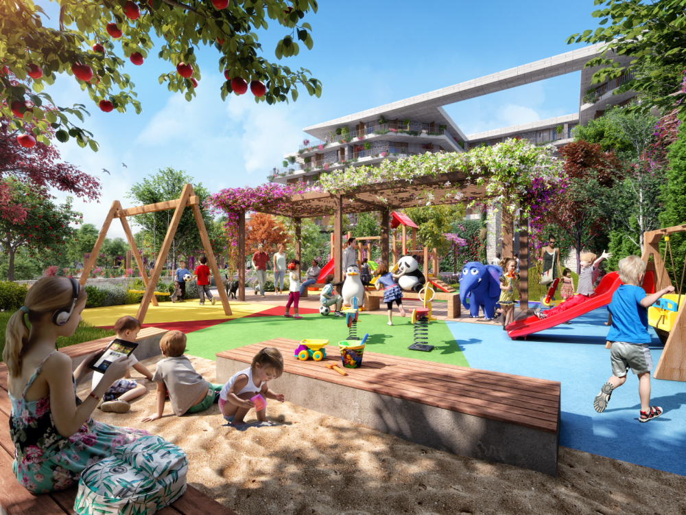 Istanbul Umraniye Smart Home Family Concept Luxury Residence