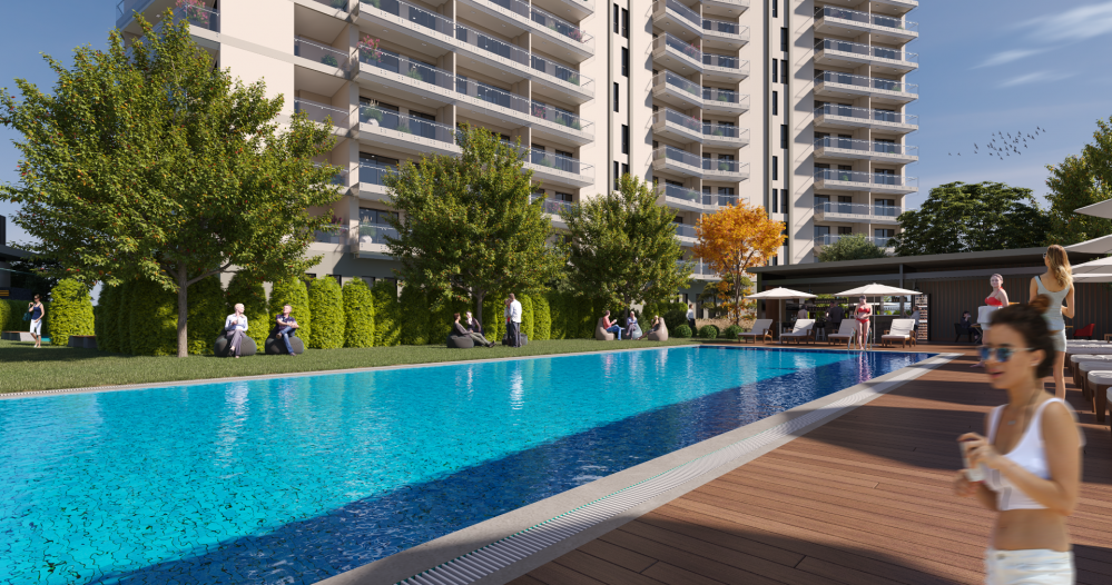 İstanbul Maltepe Deniz ve Adalar Manzaralı Modern Rezidans Projesi