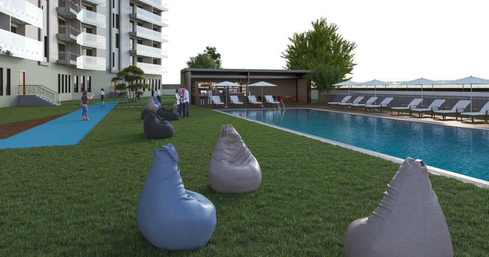 Istanbul Maltepe Sea and Princes Islands View Modern Residence Project