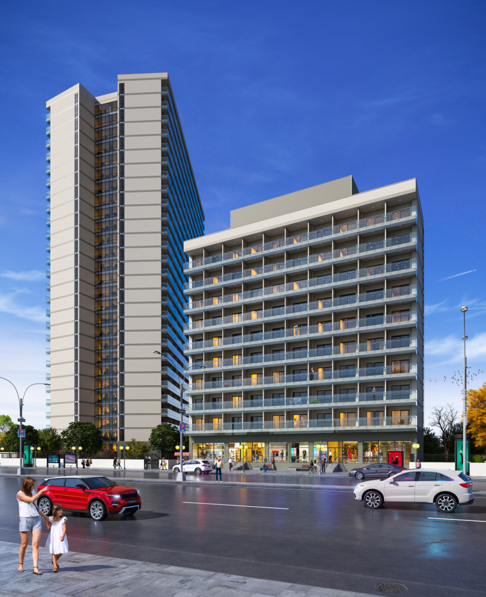 Istanbul Maltepe Sea and Princes Islands View Modern Residence Project