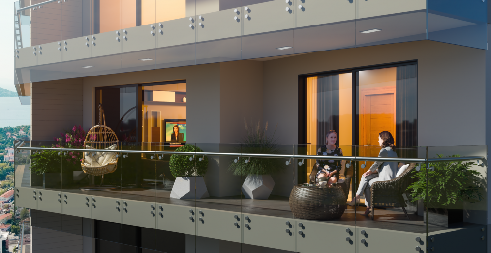 Istanbul Maltepe Sea and Princes Islands View Modern Residence Project