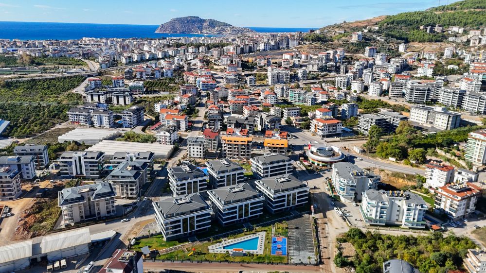 Alanya Oba Satılık Lüks Daireler | 3+1, 4+1 Seçenekler | Elka Homes