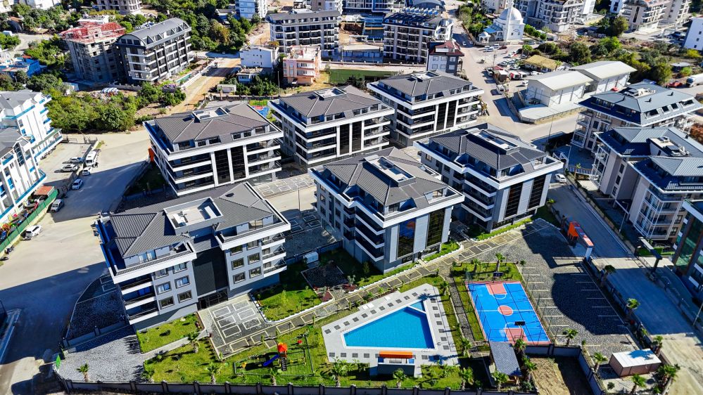 Alanya Oba Satılık Lüks Daireler | 3+1, 4+1 Seçenekler | Elka Homes