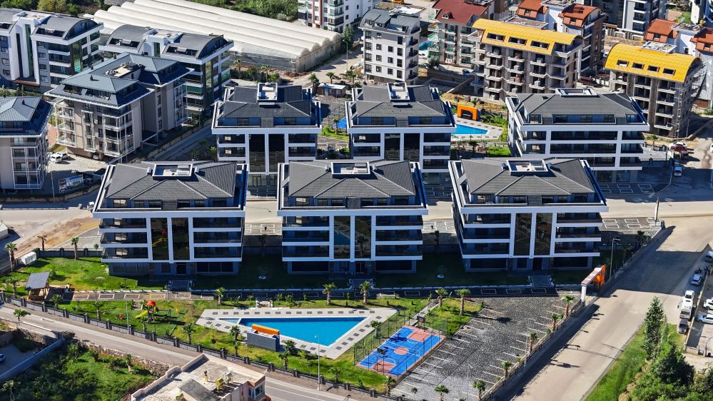 Alanya Oba Satılık Lüks Daireler | 3+1, 4+1 Seçenekler | Elka Homes