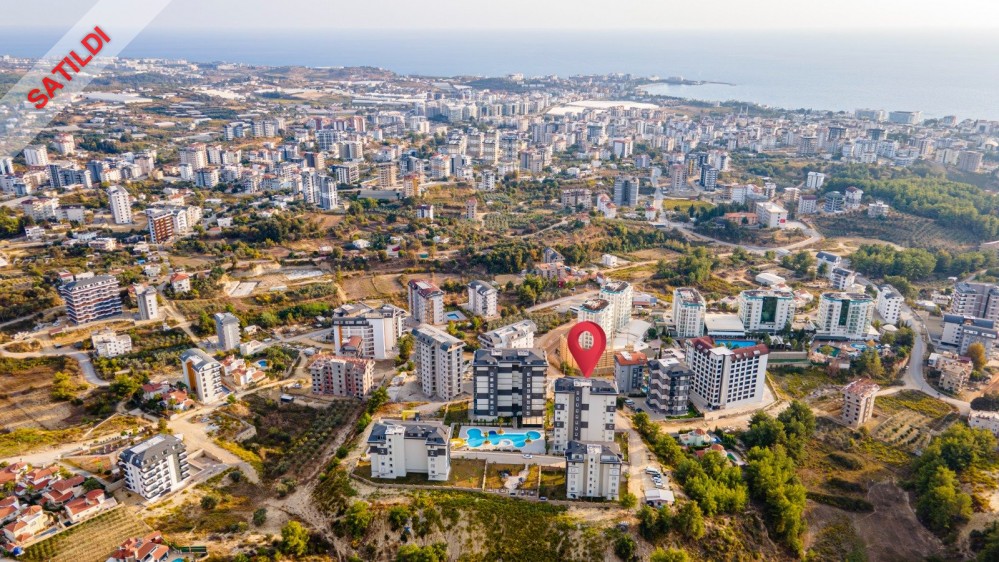 Sea View 1+1 Apartment in Avsallar – Ideal for Investment and Holiday Living