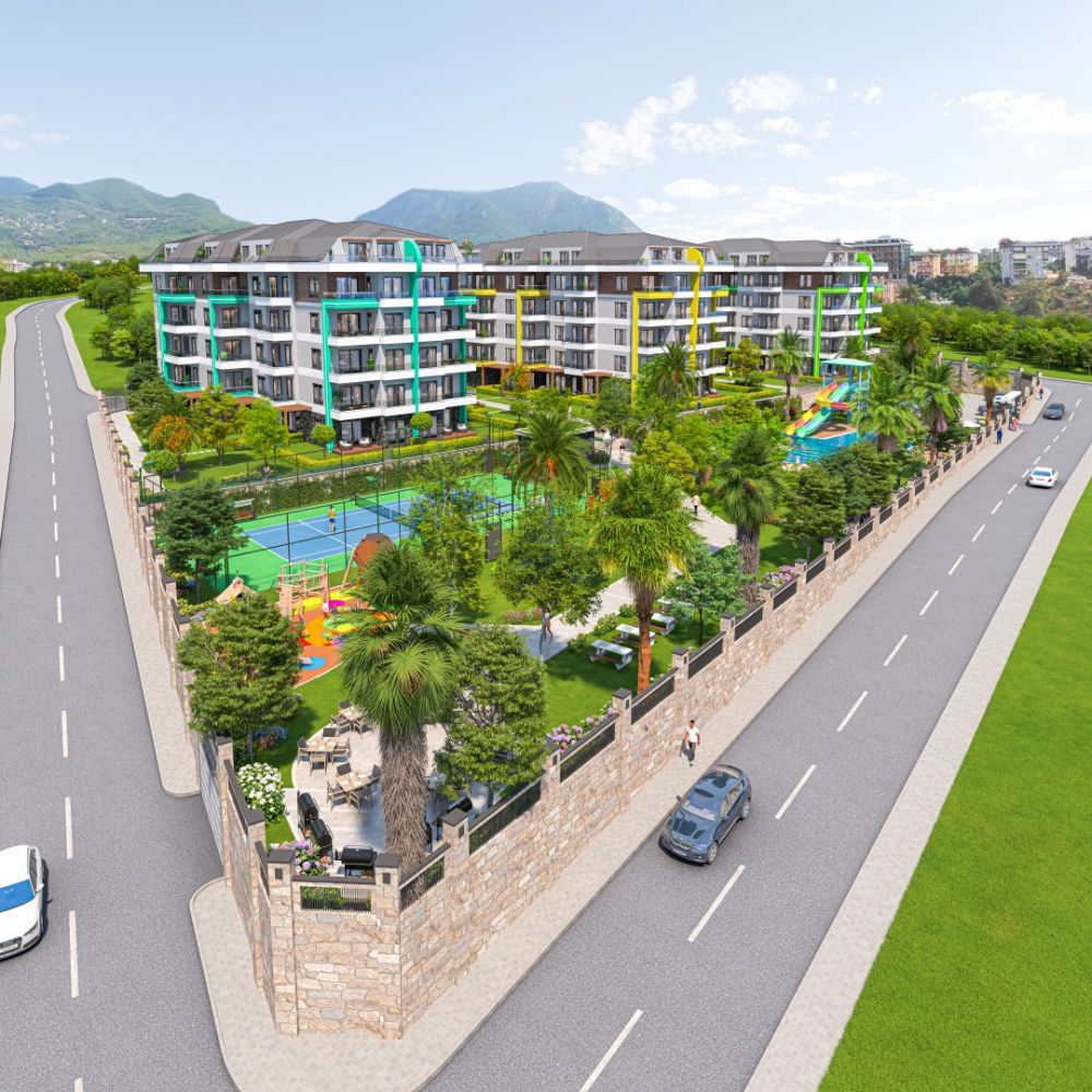 Luxury Apartments in Alanya Oba – Profitable Investment with Modern Design and High-Quality Construction