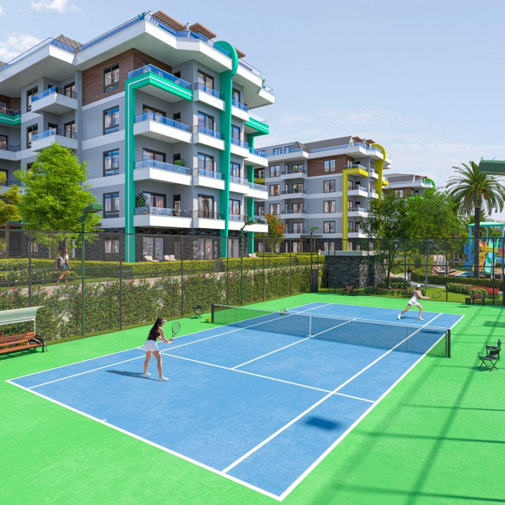 Luxury Apartments in Alanya Oba – Profitable Investment with Modern Design and High-Quality Construction