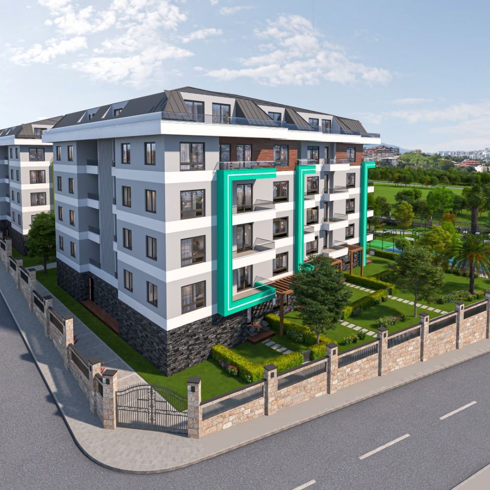Luxury Apartments in Alanya Oba – Profitable Investment with Modern Design and High-Quality Construction