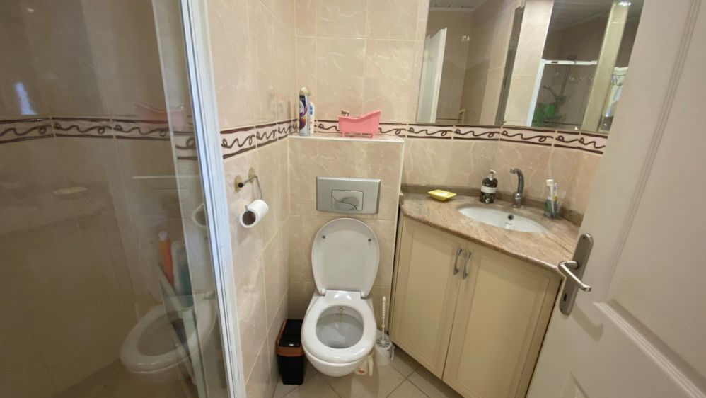 Fully Furnished 2+1 Apartment for Sale in Alanya Cikcilli – Pool & Partial Sea View