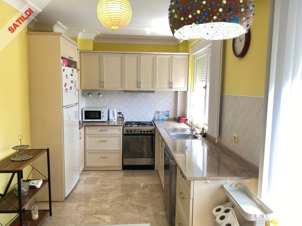 Furnished Spacious 2+1 Apartment in Cikcilli, Alanya